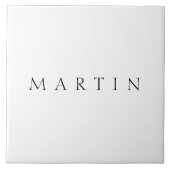 Klassieke naam (of woord) tegeltje (Voorkant)