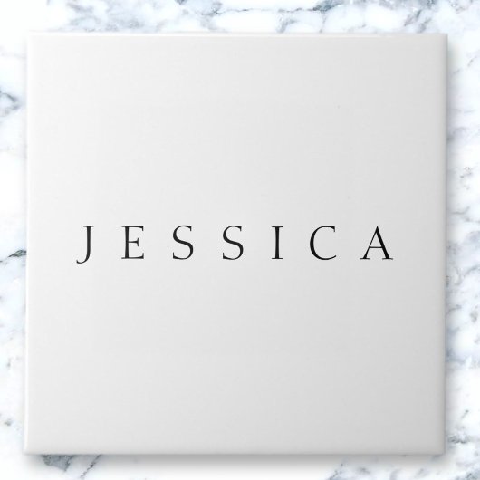 Klassieke naam (of woord) tegeltje