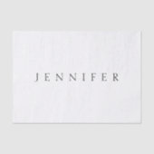 Klassieke naam (of woord) tissuepapier (Voorkant)