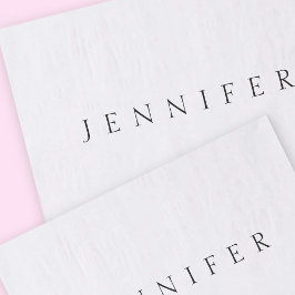 Klassieke naam (of woord) tissuepapier