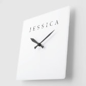 Klassieke naam (of woord) vierkante klok (Hoek)