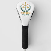 Klassieke naam van de golfclub golfheadcover (Voorkant)