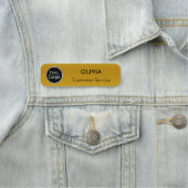 Klassieke naamtag naamplaatje (In situ)