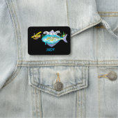 Klassieke naamtag naamplaatje (In situ)