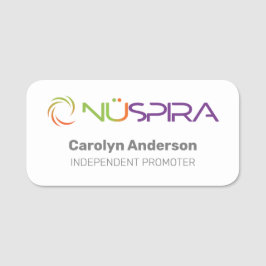 Klassieke naamtag naamplaatje