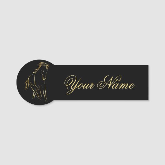 Klassieke naamtag naamplaatje (Voorkant)