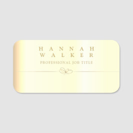 Klassieke naamtag naamplaatje