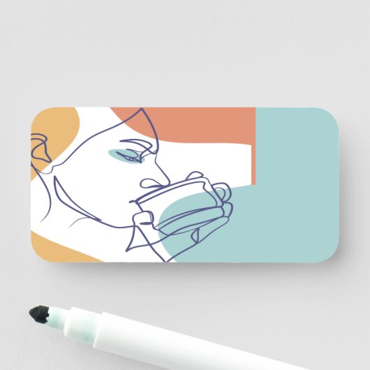 Klassieke naamtag naamplaatje (In situ)