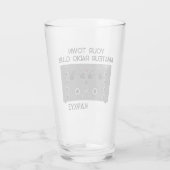 Klassieke National NC-183D Radio Transceiver Glas (Achterkant)