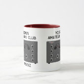 Klassieke Nationale NC-183D Radio Transceiver Mok (Midden)