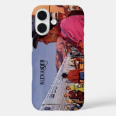 Klassieke Native American Indiaan bij een Treinsta Case-Mate iPhone Case (Achterkant)