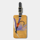 Klassieke natte Bagagelabel "goederentreinen" (Voorkant verticaal)