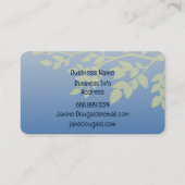 Klassieke Natuur Holistic Healer Visitekaartje (Voorkant)