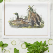 Klassieke Natuur keukenhanddoek 2020 voor de kalen (Gevouwen)