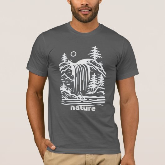 Klassieke natuur t-shirt (Voorkant)