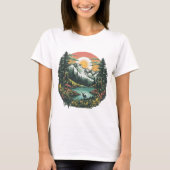 Klassieke Natuur Wildernis T-shirt (Voorkant)