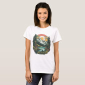 Klassieke Natuur Wildernis T-shirt (Voorkant volledig)