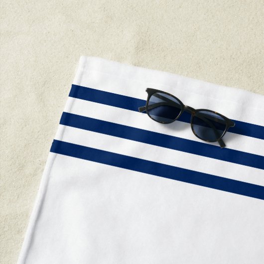 Klassieke Nauchor Familie Beach House White Strandlaken (In situ)