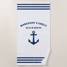 Klassieke Nauchor Familie Beach House White