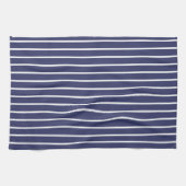 Klassieke Nautical Thley Blue Stripped Theedoek (Horizontaal)