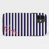 Klassieke Nautische anker Case-Mate iPhone Case (Achterkant (horizontaal))