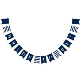 Klassieke Navy Bachelorette Party Banner Vlaggen