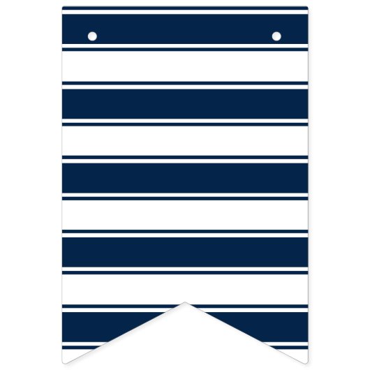Klassieke Navy Bachelorette Party Banner Vlaggen (Tweede vlag)