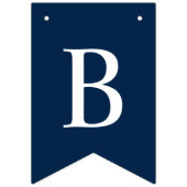 Klassieke Navy Bachelorette Party Banner Vlaggen (Derde vlag)