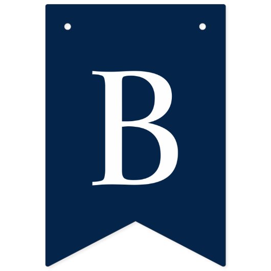 Klassieke Navy Bachelorette Party Banner Vlaggen (Derde vlag)