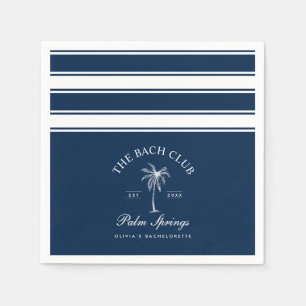Klassieke Navy Beach Bachelorette Servet