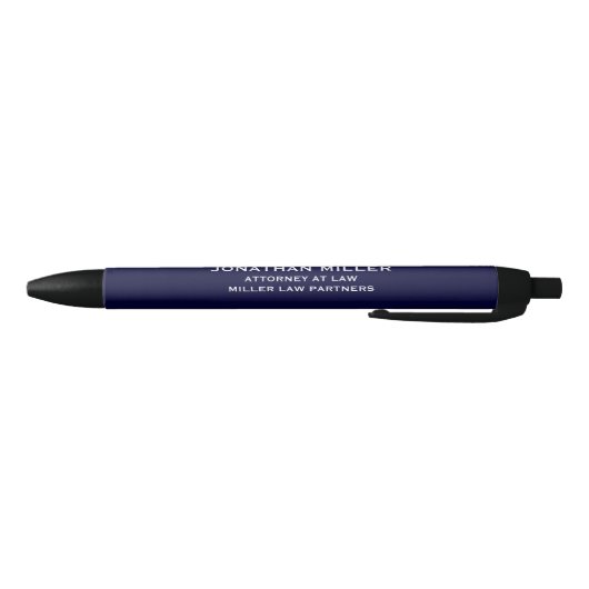 Klassieke Navy Blue Pen (Bodem)