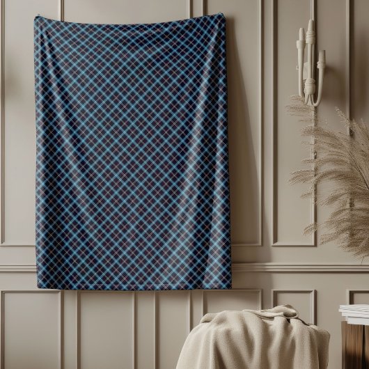 Klassieke Navy Plaid Deken voor Cabin-Style Decor