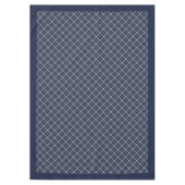 Klassieke Navy Plaid Tafelkleed Boerderij Charm (Voorkant)