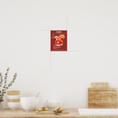 Klassieke Negroni Receptenbar Poster (Keuken)