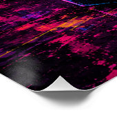 Klassieke Neon Arcade Perfect Poster (Hoek)
