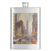 Klassieke New Yorkse Reisposter Kunst Flacon (Voorkant)