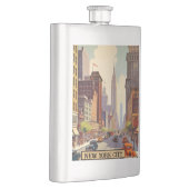 Klassieke New Yorkse Reisposter Kunst Flacon (Rechts)