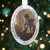 Klassieke Newborn 1e kerstopa Ornament