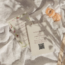 Klassieke Nieuw Kunst Vintage Bloemencode QR Code
