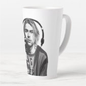 Klassieke Nirvana Het einde van de muziek Latte Mok (Rechterhoek)