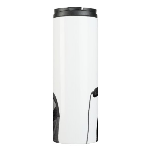 Klassieke Nirvana Het einde van de muziek Thermosbeker (Achterkant)