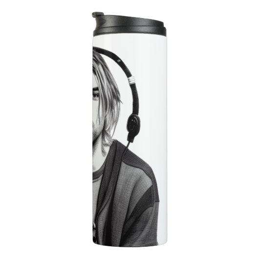 Klassieke Nirvana Het einde van de muziek Thermosbeker (Geroteerd rechts)