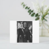 Klassieke non-shot briefkaart (Staand voorkant)