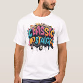 "klassieke nostalgie" i t-shirt (Voorkant)