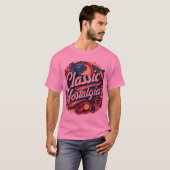 Klassieke nostalgie t-shirt (Voorkant volledig)