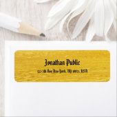 Klassieke nostalgische Amerikaanse tekst Glamor Go Etiket (Insitu)