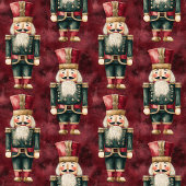 Klassieke notenkraker bordeaux diepgroene servette servet