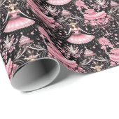 Klassieke Notenkraker Elegantie, Clara Cadeaupapier (Rol Hoek)