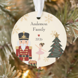 Klassieke Notenkraker Kerst Acryl Ornament