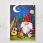 Klassieke Notenkraker Kerstmis Feestdagenkaart (Achterkant)